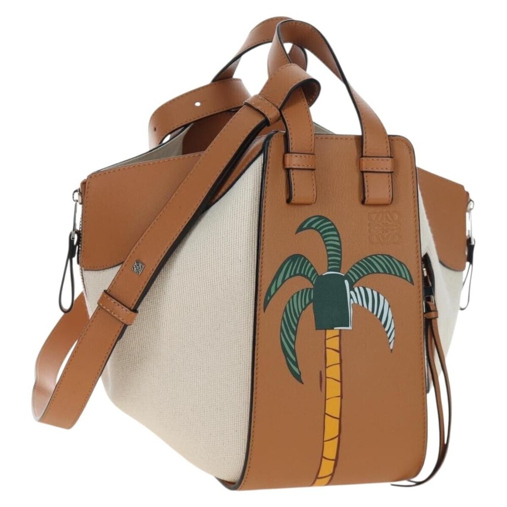 Loewe Ken Price Hammock Printed Leather and Canvas Small